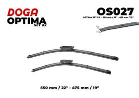 Doga OS027 - OPTIMA SET 2X - 550 MM / 22' - 475 MM / 19'