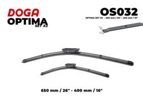 Doga OS032 - OPTIMA SET 2X - 650 MM / 26' - 400 MM / 16'