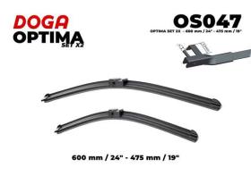 Doga OS047 - OPTIMA SET 2X - 600 MM / 24' - 475 MM / 19'