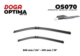 Doga OS070 - OPTIMA SET 2X - 600 MM / 24' - 500 MM / 20'