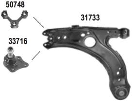 3RG Industrial 31735 - BRAZO SUSPENSIÓN DELANTERO IZQUIERDO