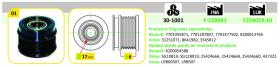 Ijs Group 301001 - POLEA ALTERNADOR