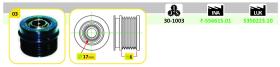 Ijs Group 301003 - POLEA ALTERNADOR