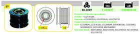 Ijs Group 301007 - POLEA ALTERNADOR