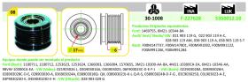 Ijs Group 301008 - POLEA ALTERNADOR
