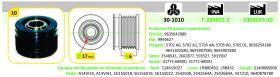 Ijs Group 301010 - POLEA ALTERNADOR