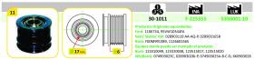 Ijs Group 301011 - POLEA ALTERNADOR
