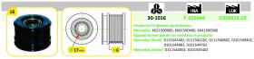 Ijs Group 301016 - (*) POLEA ALTERNADOR RENAULT