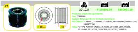 Ijs Group 301027 - POLEA ALTERNADOR