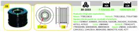 Ijs Group 301033 - POLEA ALTERNADOR