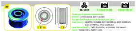 Ijs Group 301039 - POLEA ALTERNADOR