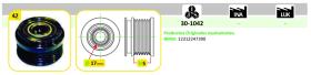 Ijs Group 301042 - POLEA ALTERNADOR