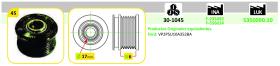 Ijs Group 301045 - POLEA ALTERNADOR