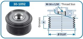 Ijs Group 301092 - (*) POLEA DE ALTERNADOR