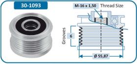 Ijs Group 301093 - (*) POLEA DE ALTERNADOR