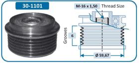 Ijs Group 301101 - (*) POLEA ALTERNADOR FORD