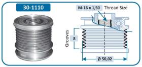 Ijs Group 301110 - (*) POLEA ALTERNADOR MERCEDES