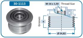 Ijs Group 301113 - (*) POLEA ALTERNADOR MERCEDES
