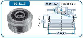 Ijs Group 301119 - (*) POLEA ALTERNADOR HYUNDAI - KIA