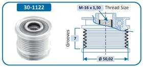 Ijs Group 301122 - POLEA ALTERNADOR