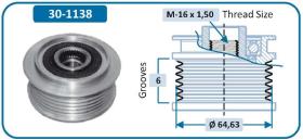 Ijs Group 301138 - (*) POLEA ALTERNADOR AUDI