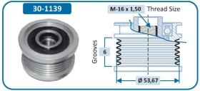 Ijs Group 301139 - POLEA ALTERNADOR