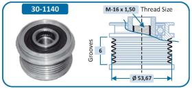 Ijs Group 301140 - POLEA ALTERNADOR