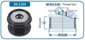 Ijs Group 301155 - POLEA ALTERNADOR