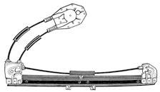 Doga 101128 - BMW SERIE 5 (E39) (3/96>99) 4P-TR/DCHO - ELECTRICO SOLO MECA