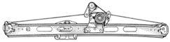 Doga 101137 - MERCEDES CLASSE A W168 4P-DL/IZDO - ELECTRICO SOLO MECANISMO