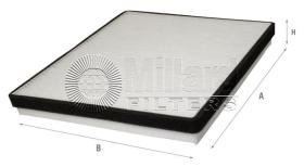 Millard MC15964 - MILLARD CABIN FILTER