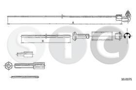 STC T483137 - CABLE ACELERADOR R 5L - TL (1221/2381