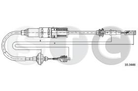 STC T483229 - CABLE EMBRAGUE CORDOBA 1,6-1,8-TDS 90C