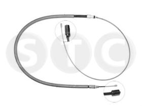 STC T480833 - CABLE FRENO C2 ALL (DRUM BRAKE) DX/SX-