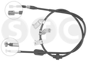 STC T482168 - CABLE FRENO 25 ALL  (DRUM BRAKE) SX-LH