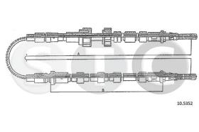 STC T481781 - CABLE FRENO ESCORT ALL