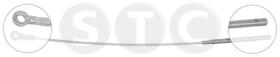 STC T482039 - CABLE FRENO NIVA ANT.-FRONT