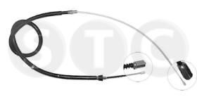 STC T483285 - CABLE FRENO OCTAVIA ALL (DRUM BRAKE) D