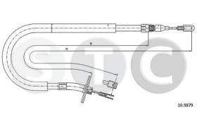 STC T480967 - CABLE FRENO SPRINTERMOD.411/410/412 S