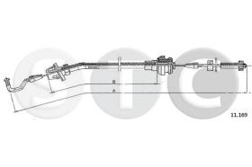 STC T480679 - CABLE ACELERADOR 320I 6 CYL