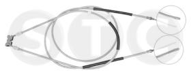 STC T481797 - CABLE FRENO FIESTA PARTNER/VAN/COURIER