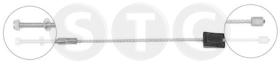 STC T481820 - CABLE FRENO FIESTA ALL ANT.-FRONT