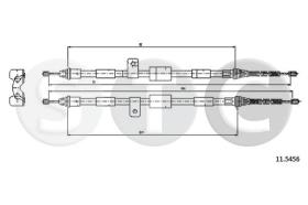 STC T481823 - CABLE FRENO KA ALL