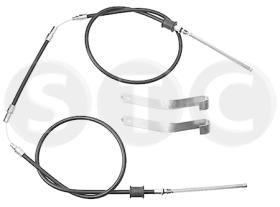STC T480101 - CABLE FRENO TRANSIT RUOTE SINGOLE / SI