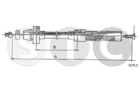 STC T481464 - CABLE ACELERADOR C 25 DIESEL
