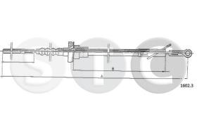 STC T481042 - CABLE EMBRAGUE RITMOALL