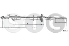 STC T481043 - CABLE EMBRAGUE RITMOALL EXC. DIESEL