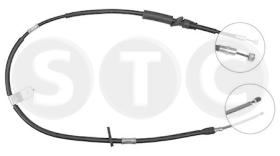 STC T481972 - CABLE FRENO ACCENT ALL   SX-LH