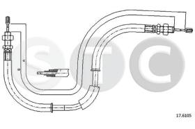 STC T483923 - CABLE FRENO VOYAGER ANT.-FRONT
