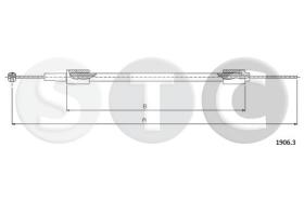 STC T481594 - CABLE CAPO PANDA ALL